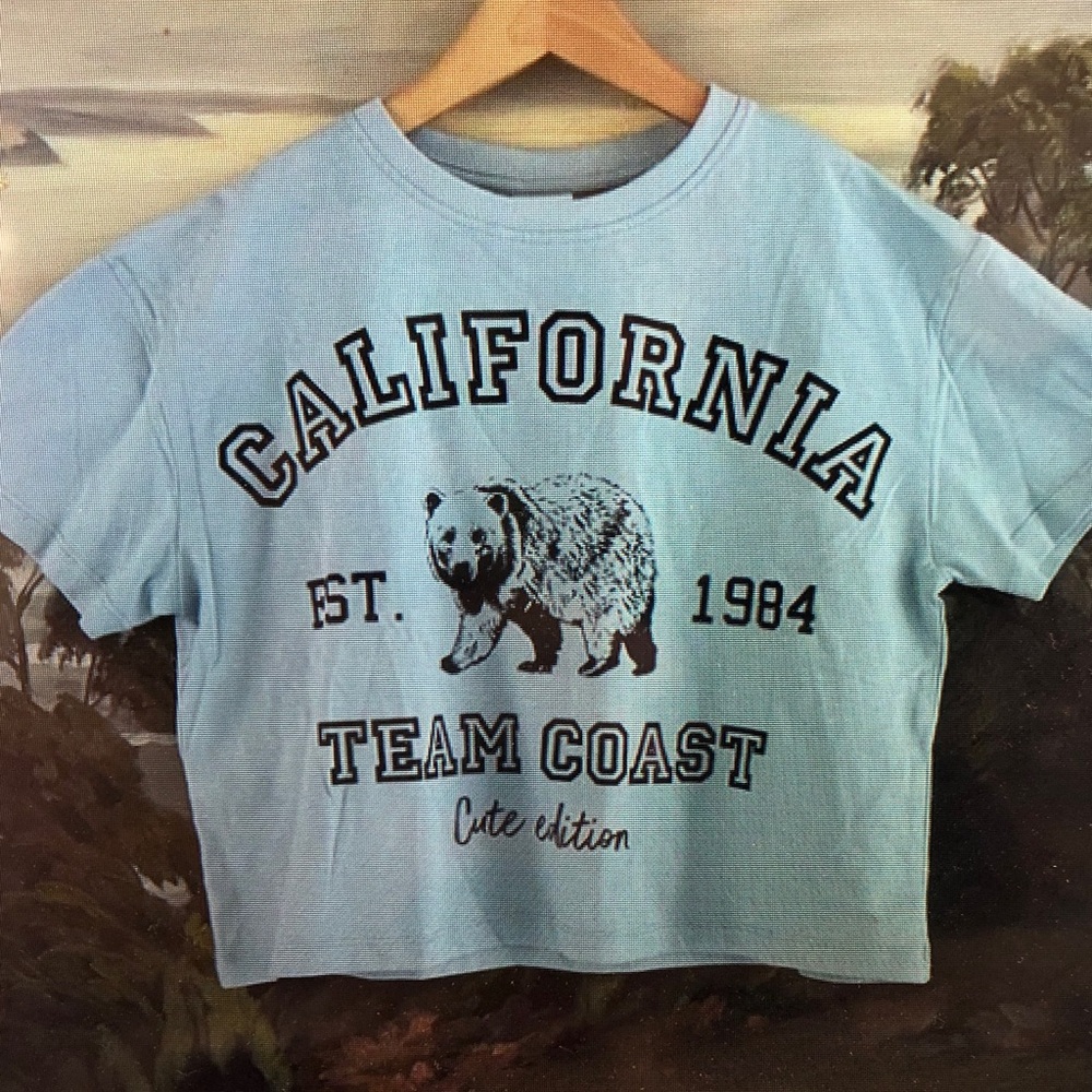 California Bear Graphic Tee